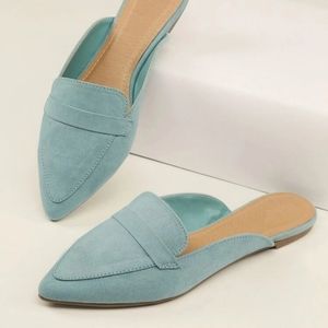 SHEIN Point Toe Mules